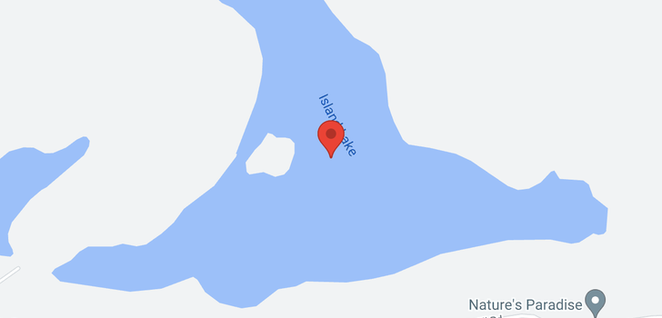 map of ISLAND LAKE